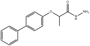 2-(1,1''-BIPHENYL-4-YLOXY)PROPANOHYDRAZIDE Struktur