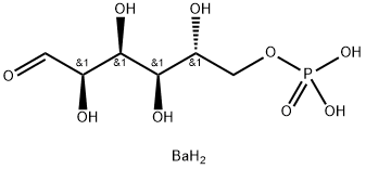 D-GLUCOSE-6-PHOSPHATE BARIUM SALT Struktur