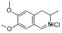 6,7-DIMETHOXY-3-METHYL-3,4-DIHYDROISOQUINOLINE HYDROCHLORIDE Struktur