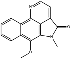 6-Methoxy-5-methylbenzo[h]pyrrolo[4,3,2-de]quinolin-4(5H)-one Struktur