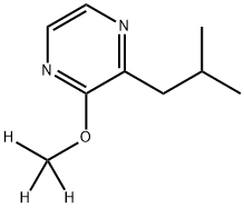 2-ISOBUTYL-3-METHOXY-D3-PYRAZINE Struktur