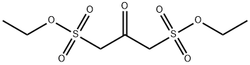 ACETONEDISULFONIC ACID DIETHYL ESTER Struktur