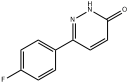 6-(4-FLUOROPHENYL)-3(2H)-PYRIDAZINONE Struktur