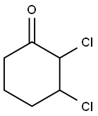 Cyclohexanone,  2,3-dichloro- Struktur