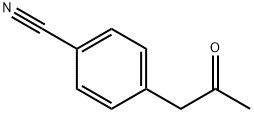 4-CYANOPHENYLACETONE Struktur