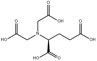 N,N-bis(carboxymethyl)-L-glutamic acid Struktur