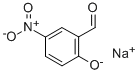 SODIUM 2-FORMYL-4-NITROBENZENOLATE Struktur