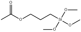 Acetoxypropyltrimethoxysilane Struktur