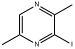 3-iodo-2,5-diMethylpyrazine Struktur