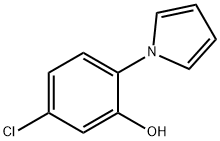 Phenol, 5-chloro-2-(1H-pyrrol-1-yl)- (9CI) Struktur