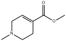 Methyl1-methyl-1,2,3,6-tetrahydropyridine-4-carboxylate Struktur