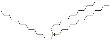 N,N-ditridecyltridecan-1-amine Struktur