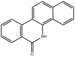 Benzo[c]phenanthridin-6(5H)-one Struktur