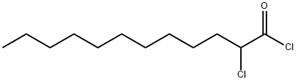 2-Chlorododecanoic acid chloride Struktur