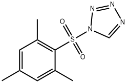 mesitylene sulfonyltetrazole Struktur