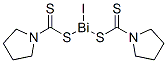 1-[((Iodo[(1-pyrrolidinylcarbothioyl)sulfanyl]bismuthino)sulfanyl)carb othioyl]pyrrolidine Struktur