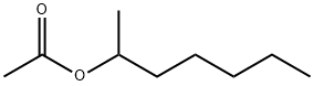 1-methylhexyl acetate Struktur