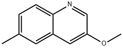 Quinoline, 3-methoxy-6-methyl- (9CI) Struktur