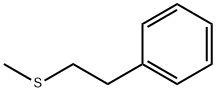 METHYL 2-PHENYLETHYL SULFIDE Struktur