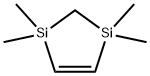 1,1,3,3-Tetramethyl-1,3-disilacyclopenta-4-ene Struktur