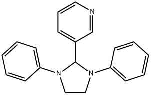 3-(1,3-Diphenyl-2-imidazolidinyl)pyridine Struktur