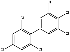 2,3',4,4',5',6-HEXACHLOROBIPHENYL Struktur