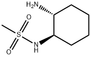 N-[(1R,2R)-2-aMinocyclohexyl]-MethanesulfonaMide Struktur