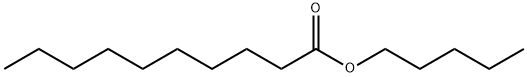 N-CAPRIC ACID N-AMYL ESTER Struktur