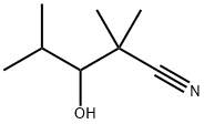 2,2,4-TRIMETHYL-3-HYDROXY-N-VALERONITRILE Struktur