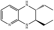 Pyrido[2,3-b]pyrazine, 2,3-diethyl-1,2,3,4-tetrahydro-, trans- (9CI) Struktur