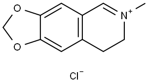 HYDRASTININE HYDROCHLORIDE Struktur