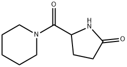 5-(piperidine-1-carbonyl)pyrrolidin-2-one Struktur