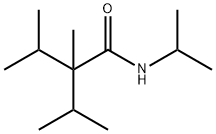 N,2-diisopropyl-2,3-dimethylbutyramide Struktur