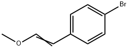 1-BROMO-4-(2-METHOXY-VINYL)-BENZENE Struktur