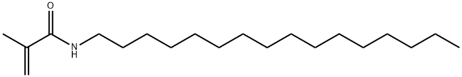 N-HEXADECYLMETHACRYLAMIDE Struktur