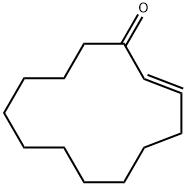 2-Cyclotridecen-1-one Struktur