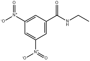 BenzaMide, N-ethyl-3,5-dinitro- Struktur