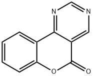 5H-[1]Benzopyrano[4,3-d]pyrimidin-5-one Struktur