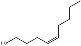 (4Z)-4-Nonene-1-ol Struktur