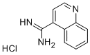 AMINO(QUINOLIN-4-YL)METHANIMINIUM CHLORIDE Struktur