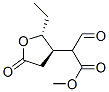 3-Furanaceticacid,2-ethyl-alpha-formyltetrahydro-5-oxo-,methylester,(2R,3R)-(9CI) Struktur