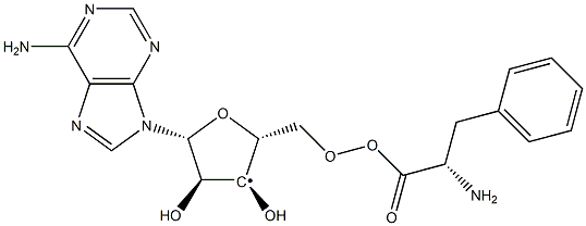 3'-O-L-phenylalanyladenosine Struktur