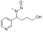 4-(N-Methyl-N-nitrosamino)-4-(3-pyridyl)butane-1-ol Struktur