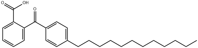 2-(4-Dodecylbenzoyl)benzoic acid Struktur