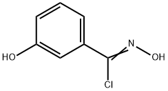 N,3-DIHYDROXY-BENZENE CARBOXIMIDOYL CHLORIDE Struktur