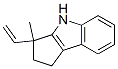 Cyclopent[b]indole, 3-ethenyl-1,2,3,4-tetrahydro-3-methyl- (9CI) Struktur