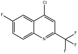 4-CHLORO-6-FLUORO-2-(TRIFLUOROMETHYL)QUINOLINE price.