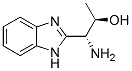 1H-Benzimidazole-2-ethanol,beta-amino-alpha-methyl-,[R-(R*,R*)]-(9CI) Struktur