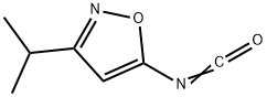 Isoxazole, 5-isocyanato-3-(1-methylethyl)- (9CI) Struktur