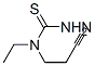 Thiourea,  N-(2-cyanoethyl)-N-ethyl- Struktur